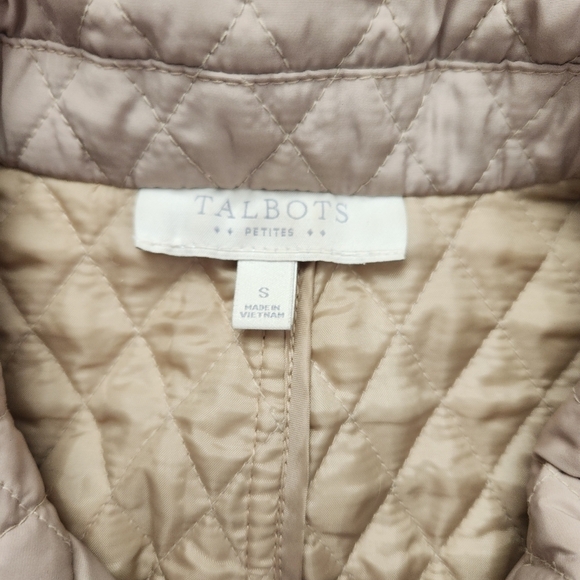 Talbots Petite Quilted Zip Vest - Picture 7 of 7